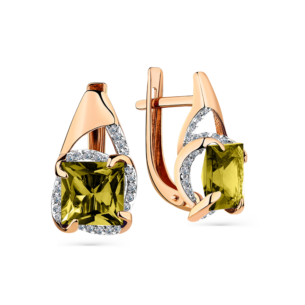 Серьги из золота 585 пробы