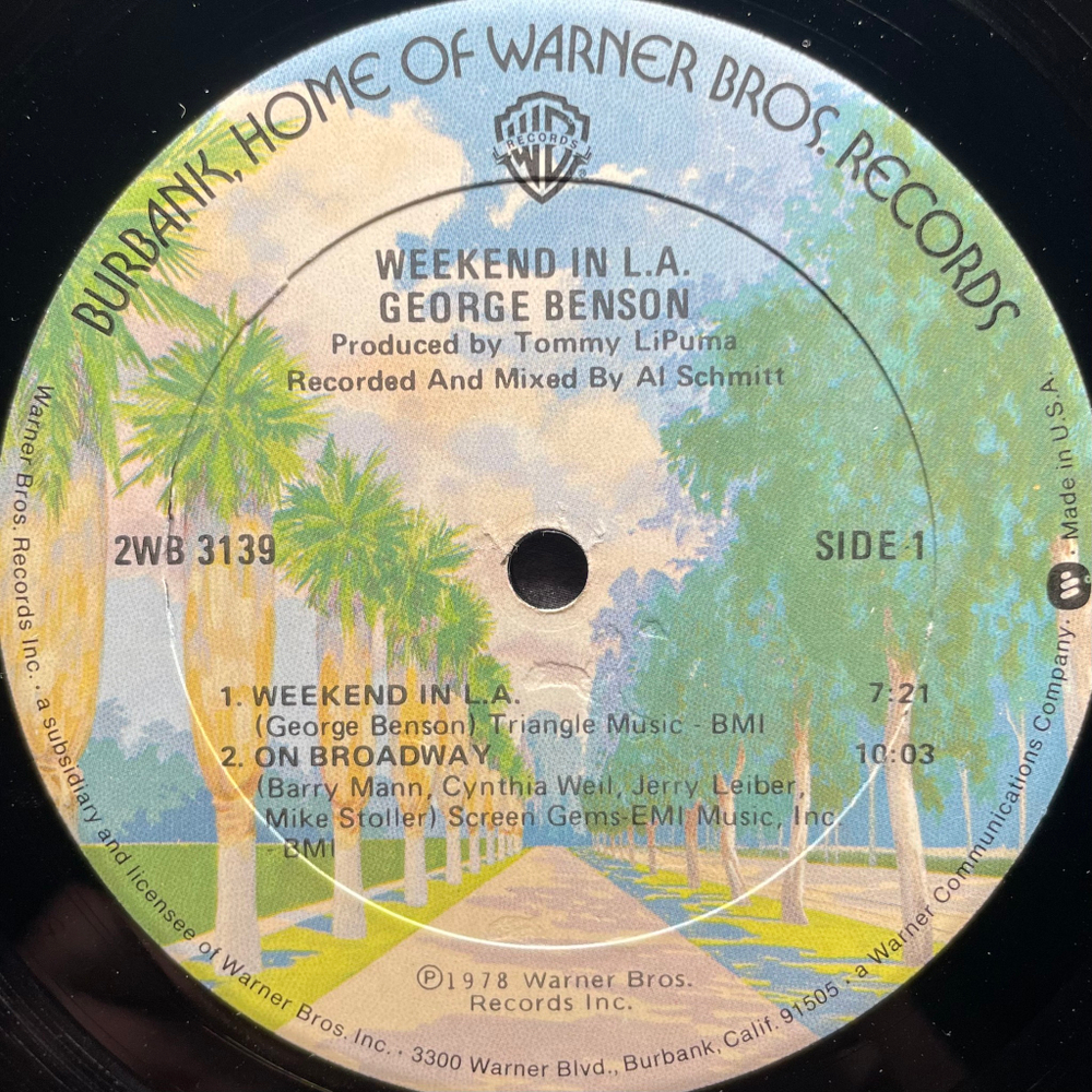 George Benson - Weekend In L.A. 2LP (США 1978г.)