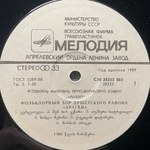 Арагви ‎– Фольклорный хор Душетского района (СССР 1989г.)