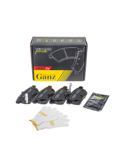 Колодки задние PRO-Line Ceramic TOYOTA COROLLA /AURIS 06- GANZ GIJ07024C