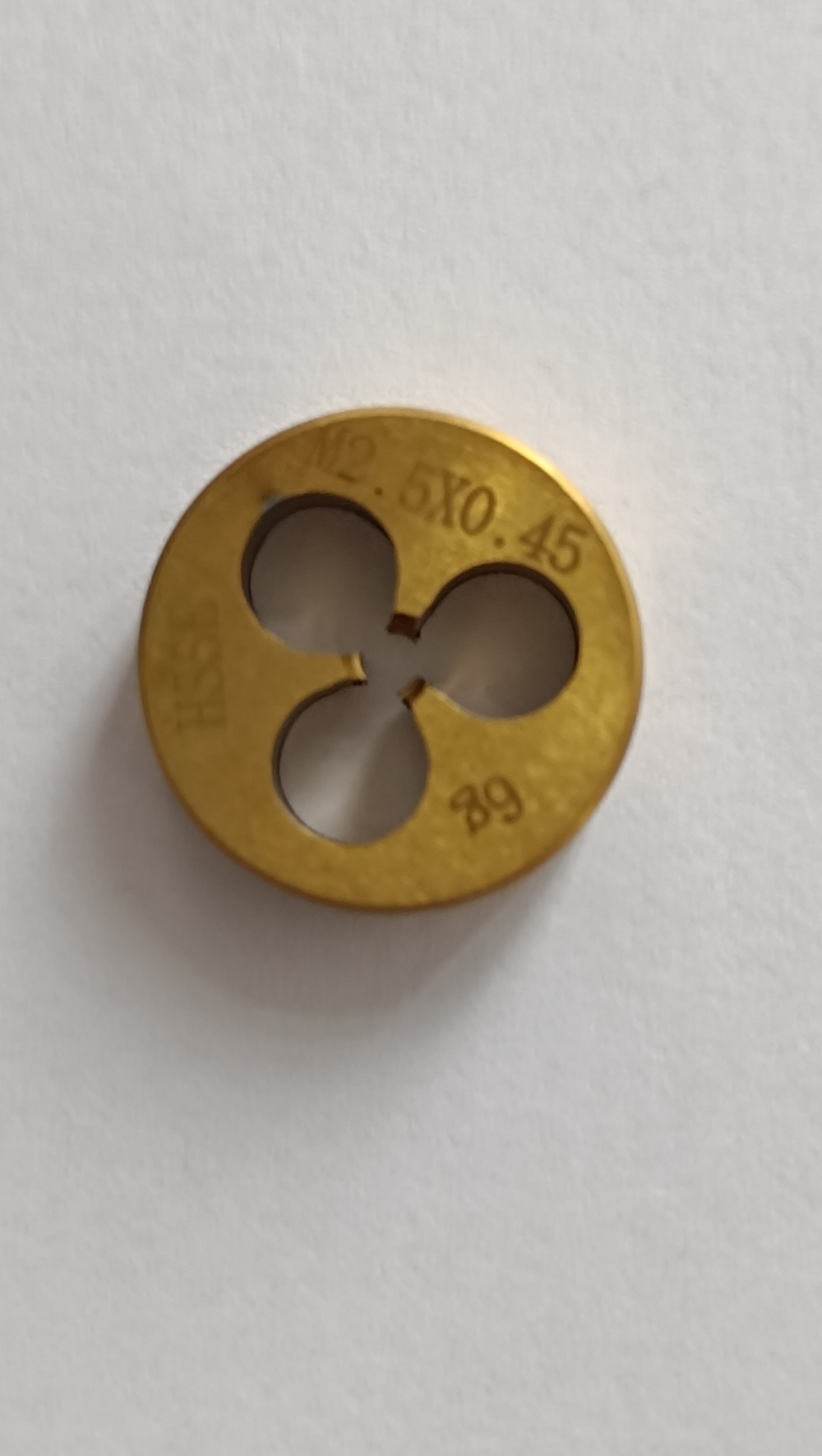 Плашка HSSE M2,5x0,45 6g DIN22568 ADK188-025