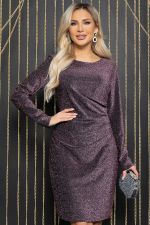 Платье Жизнь прекрасна (розовый блеск) П11837 LT Collection