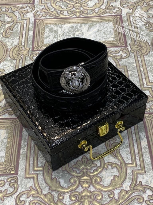 Ремень из кожи крокодила