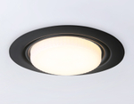 Светильник встраиваемый G10123 BK черный GX53 max 12W D120*48