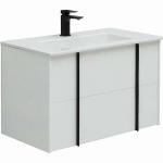 Тумба с раковиной Allen Brau Reality 80 1.32005.WM белый матовый