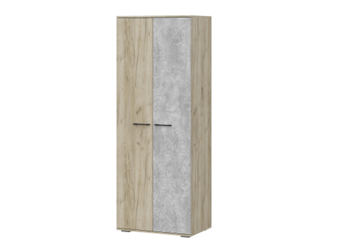 мс для прихожей Бостон ШК-800 дуб крафт серый/бетонный камень NEW