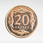 Poland, 20 Groszy, 2015, VF