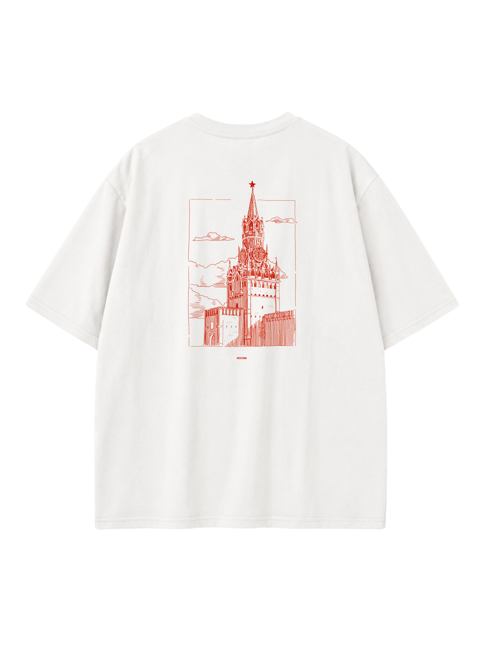 Футболка оверсайз «Москва»