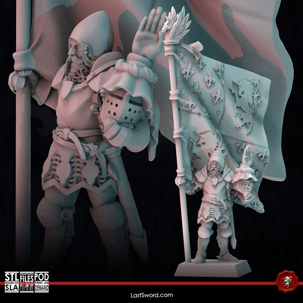 Bretonnia Neverra Bannerman