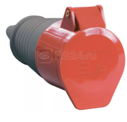 Розетка IEK кабельная 32А 380В 3Р+РЕ IP44 ССИ-224 IEK PSR22-032-4