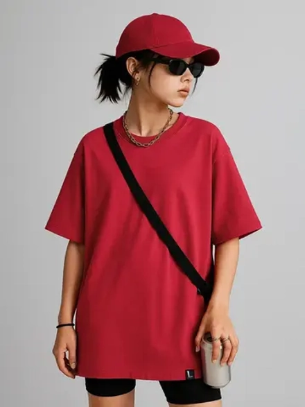 Футболка для девочки оверсайз