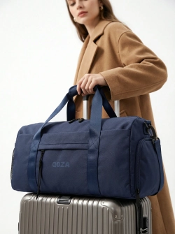 Сумка спортивная QOZA Limited Edition, тёмно-синяя, 21 л