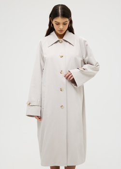 Тренч прямого кроя