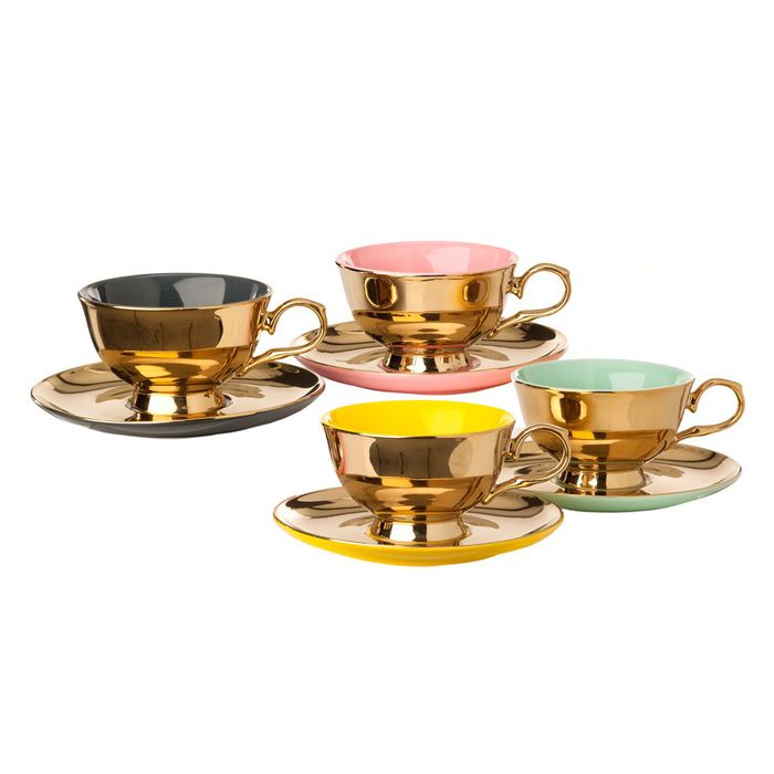 Набор Pols Potten Tea set legacy gold