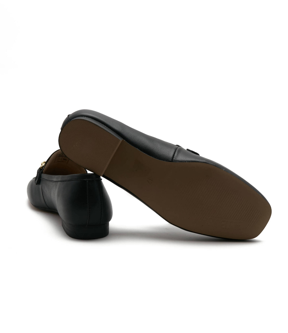 Кожаные мокасины. Guess - черный(FL6MRT LEA14)