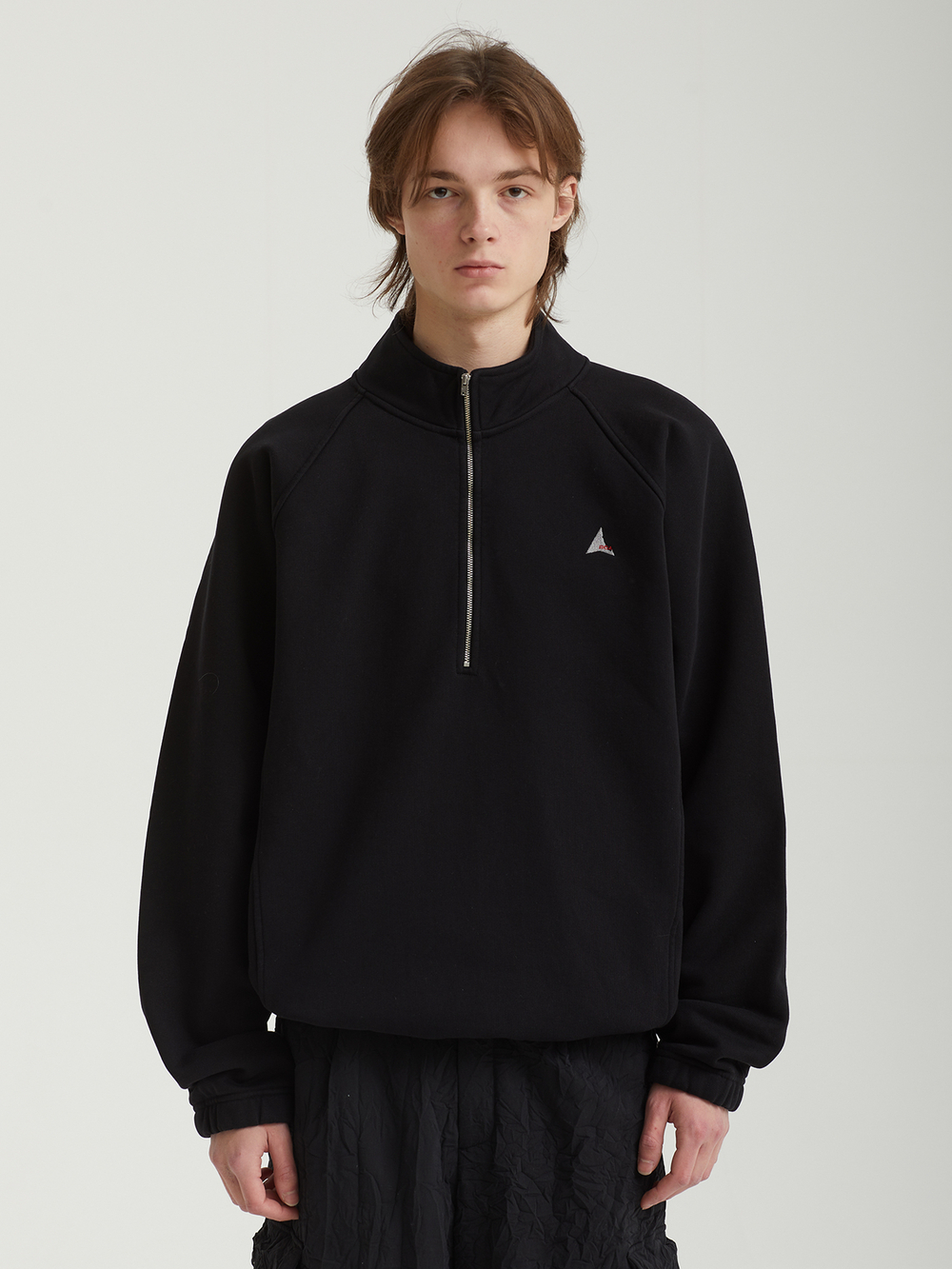 Мужская Толстовка Logo 490gsm Heavy Half Zip