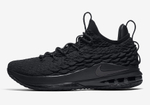Купить Nike LeBron 15 Low Triple Black