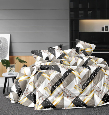 КПБ Дуэт с простыней на рез. 180х200 БЯЗЬ "БР29"