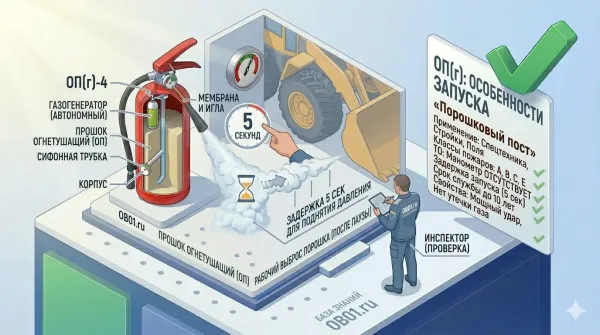 Огнетушители ОП(г): мощь под давлением, когда это нужно.