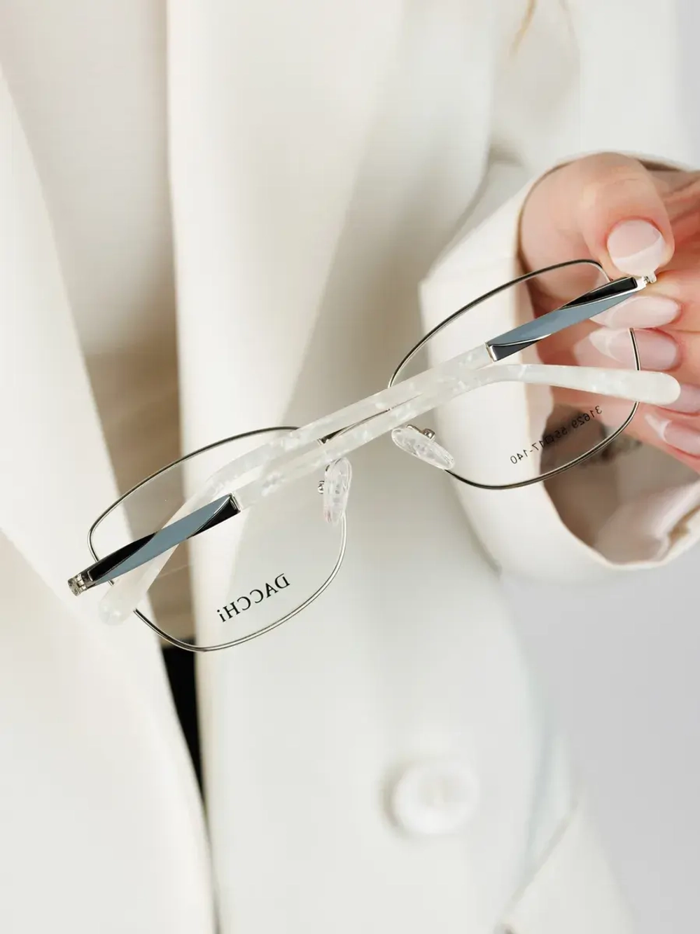 Оправа для очков для зрения женская металлическая