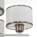 Citilux ALTON CL421252 Люстра на штанге с абажурами Белая