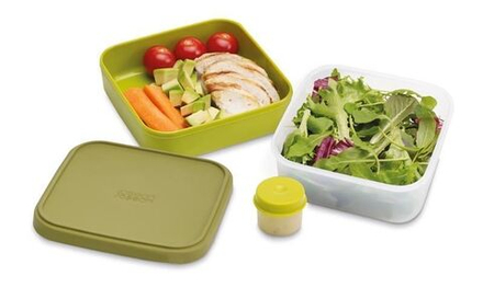 JOSEPH JOSEPH LUNCH BOX GOEAT Контейнер пищевой/Ланч-бокс зеленый 81029