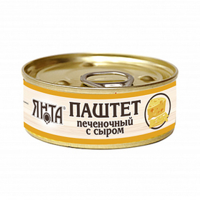 Паштет печеночный с сыром 0,1