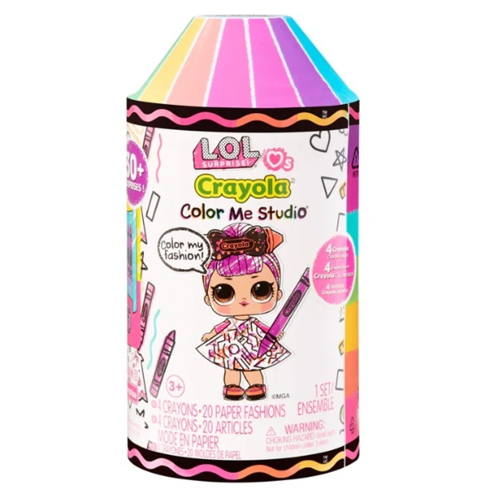 Кукла LOL Surprise Loves CRAYOLA Color Me Studio