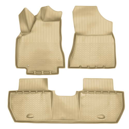Ковры в салон Norplast/Unidec для Opel Combo Life (2021-) Полиуретан, Бежевый, арт.NPA11-C63-160-B