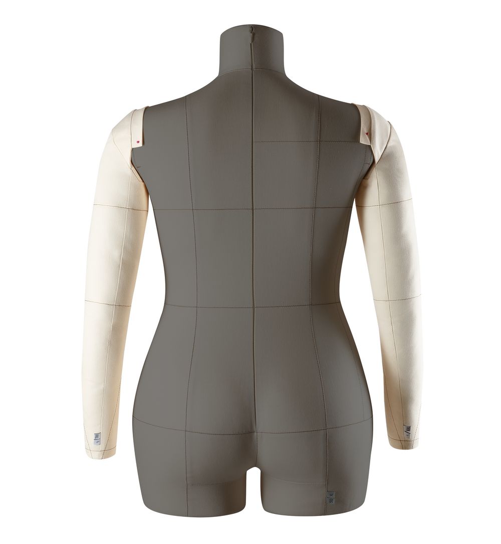 Комплект ручек к мягкому манекену Моника, бежевые, размер 50-52