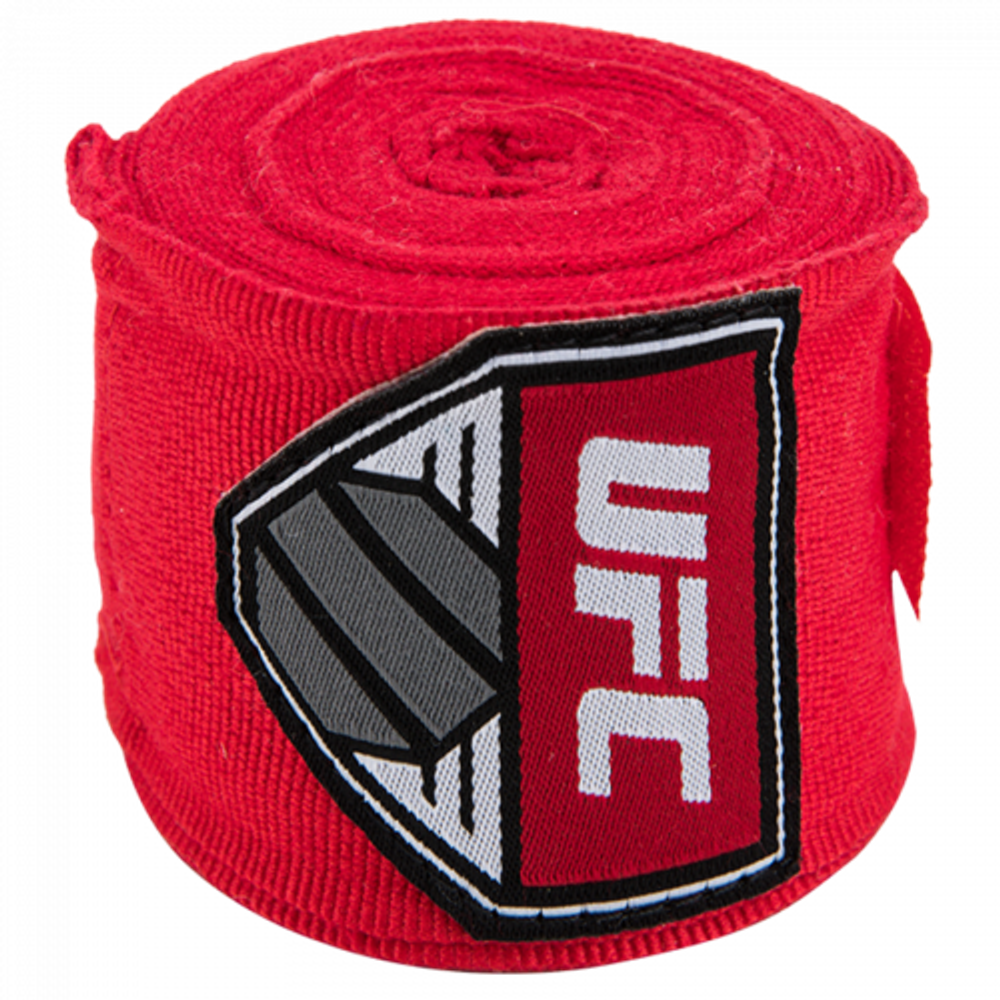 UFC Бинт боксерский 4,5 м красный