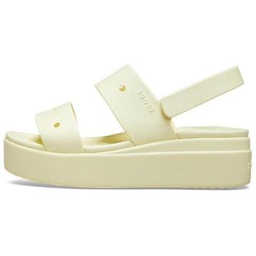 Crocs BROOKLYN Пляжные сандалии Желто-кремовый Женские