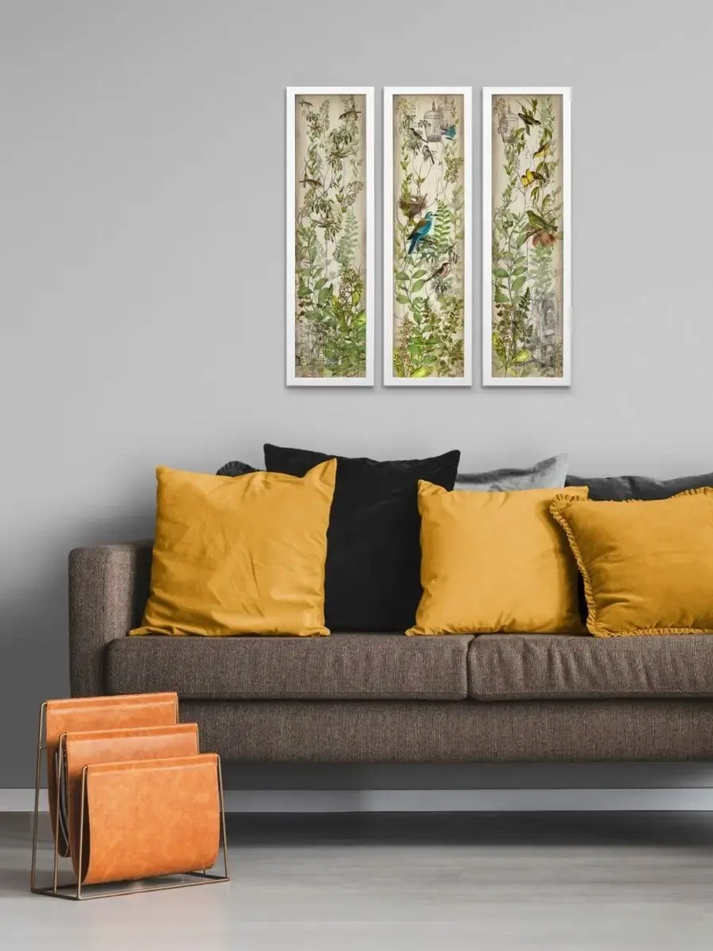 Картина на стену интерьерная большая 21*73 см