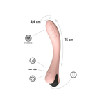 Вибратор точки G  Apus, цвет персиковый (INFINITE)