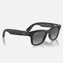 Ray-Ban Meta Wayfarer ( Цвет оправы - матовый черный, цвет линз - графитовый)