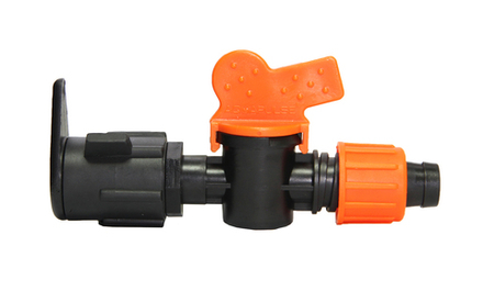 Кран для рукава "Layflat" под капельную ленту AQUAPULSE Ø 17 (100/300 шт)