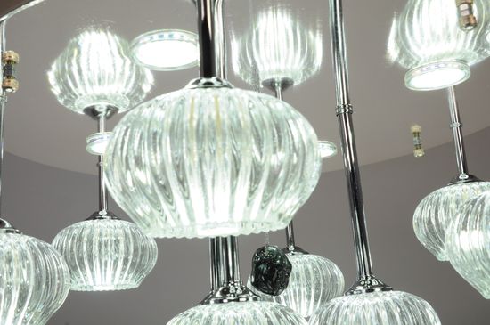 Люстра потолочная MANNE PL.7441-9+4(SL) d50