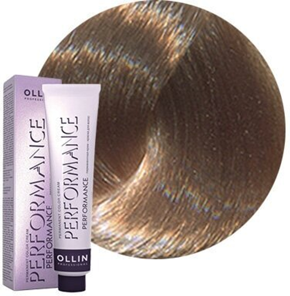 OLLIN PERFORMANCE 10/73 светлый блондин коричнево-золотистый 60мл Перманентная крем-краска для волос