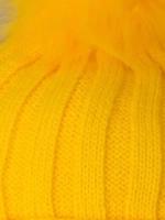 Шапка детская зимняя с помпоном и шарф