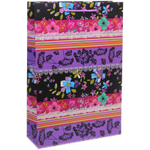 Пакет подарочный «Яркие краски» 17,5*25*7 см, микс