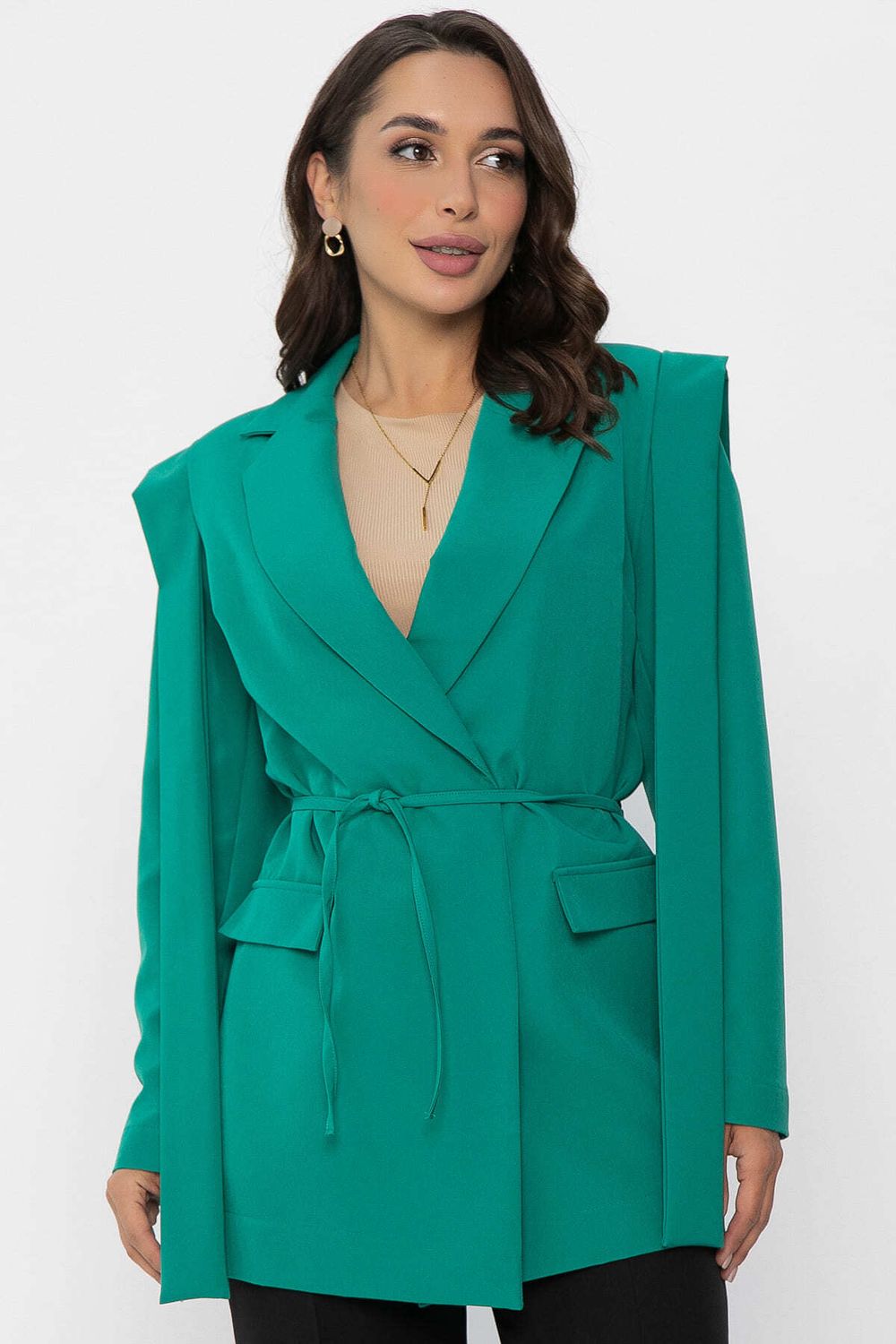 Жакет Лоретта (зеленый) Б14065-25М LT Collection