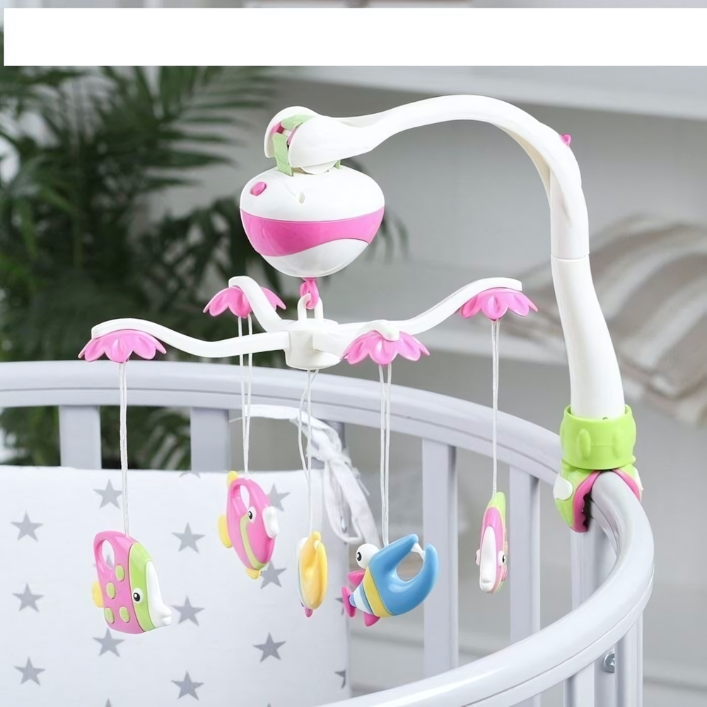 Карусель муз. Рыбки 30,8см. коробка 777-7 (Е)