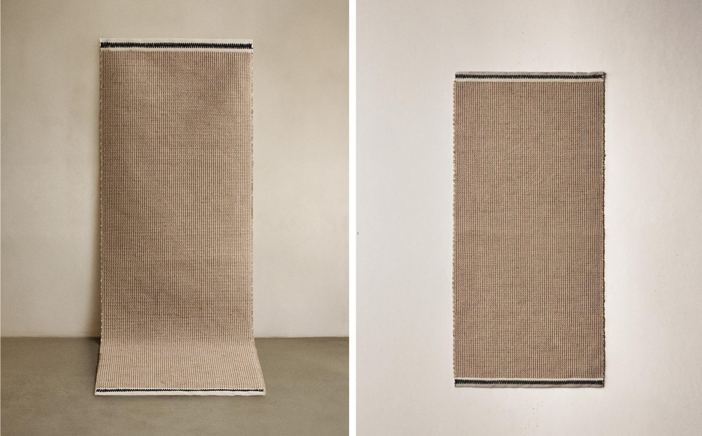 Ковёр Zara Home, 70х150 см, хлопок, 0211/029