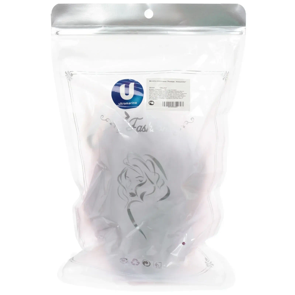 Мочалка нейлоновая «Premium - PANADERA», цвет , цвет сиреневый, 19*12см (ZIP пакет)