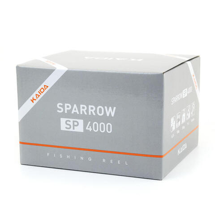 Безынерционная катушка 4000 Kaida SPARROW (7+1BB, мет. шпуля)