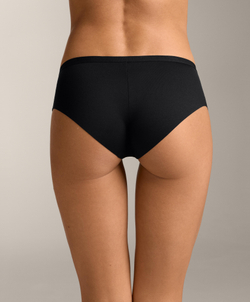 OYSHO Набор из трех пар трусиков-хипстеры с логотипом из полиамидной смеси, кирпичный