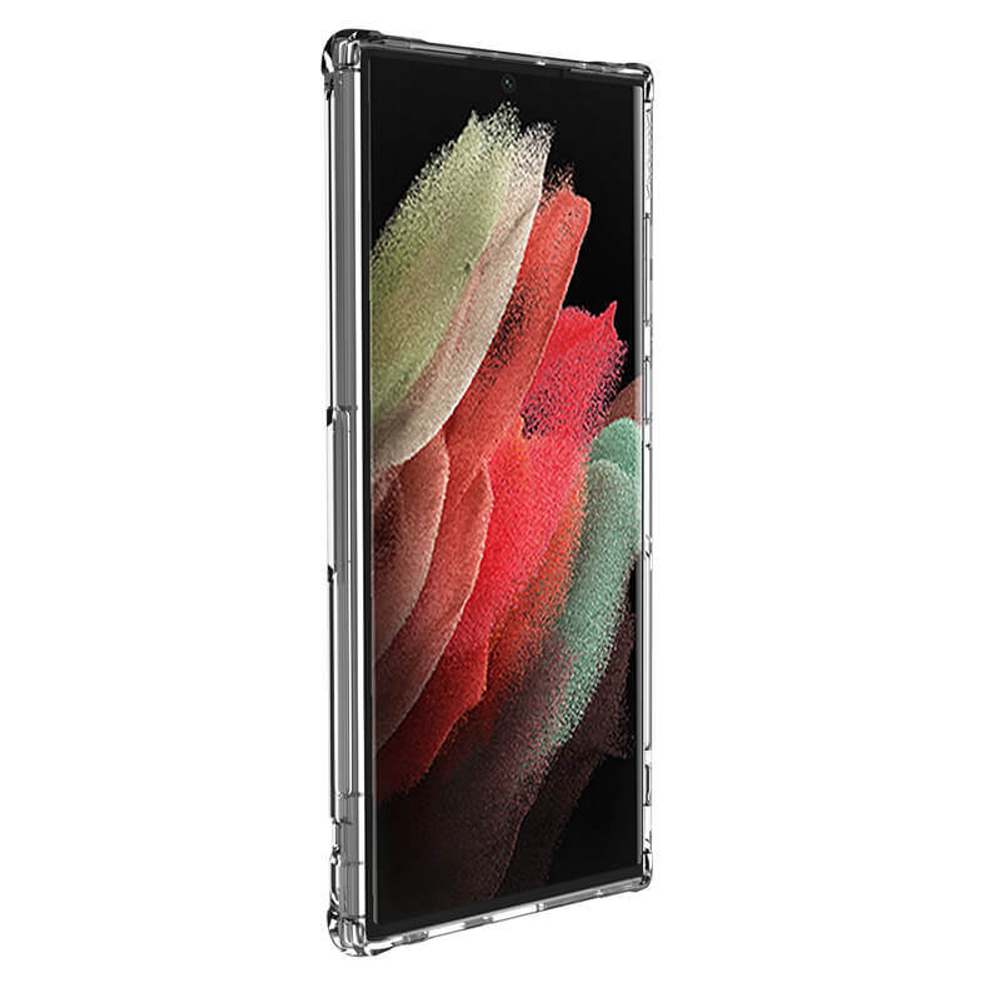 Прозрачный силиконовый чехол Nillkin Nature Pro для Samsung Galaxy S22 Ultra