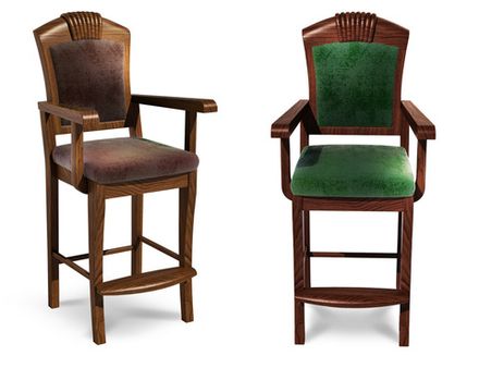 Стул бильярдный Ливерпуль ясень (№3,Ткань Vilvet Lux,78 Velvet-Lux)