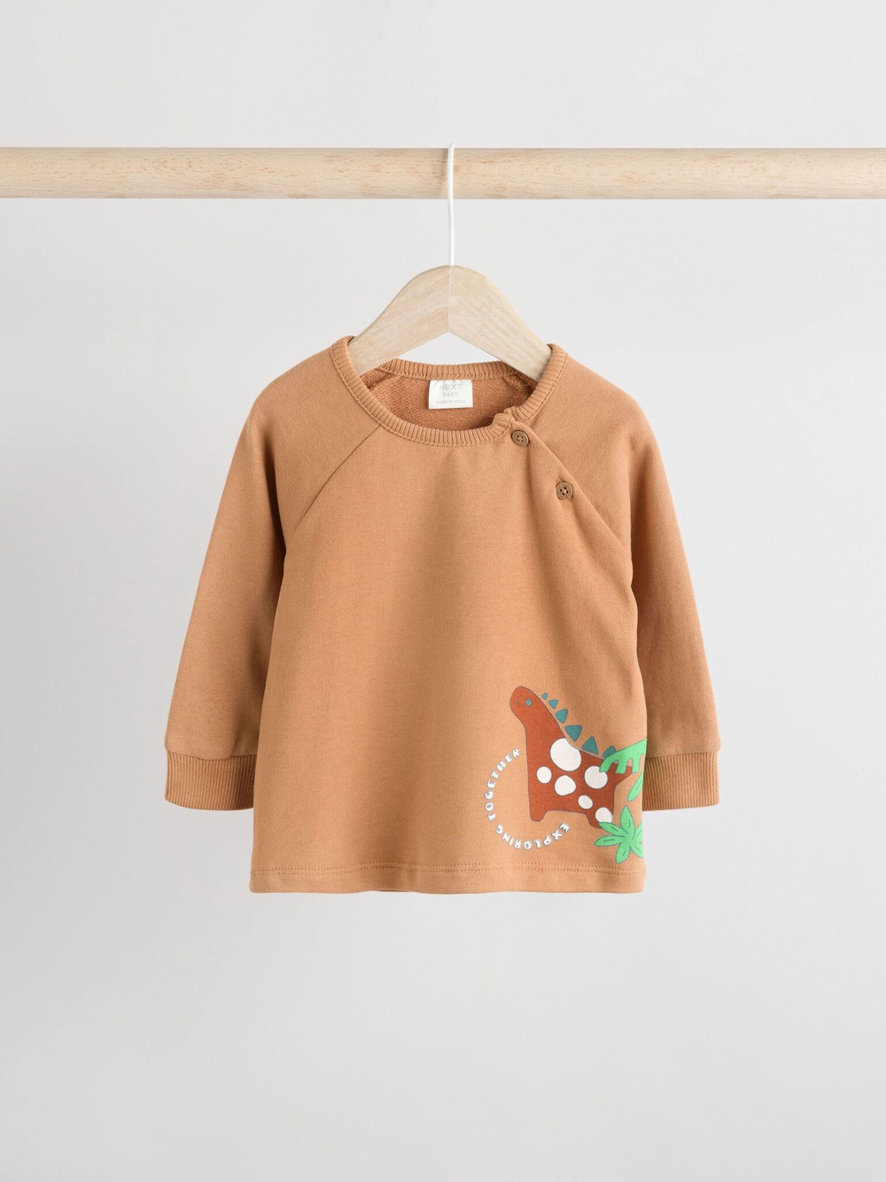 Свитшот и легинсы в комплекте для малышей Next B63-162, Белый, Песочный, Голубой