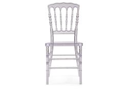 Пластиковый стул Chiavari 1 clear white